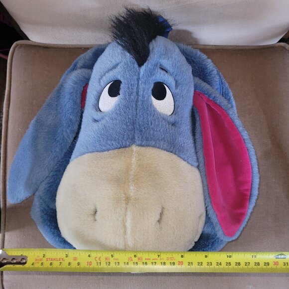 Disney Vintage Eeyore Plush Backpack! - Picture 13 of 17